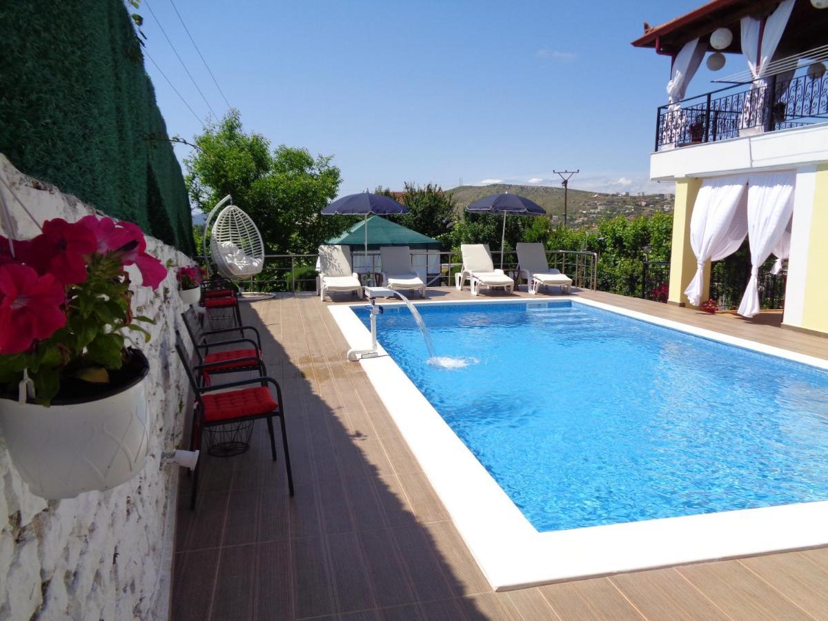 Villa Cato Sarande Bagian luar foto